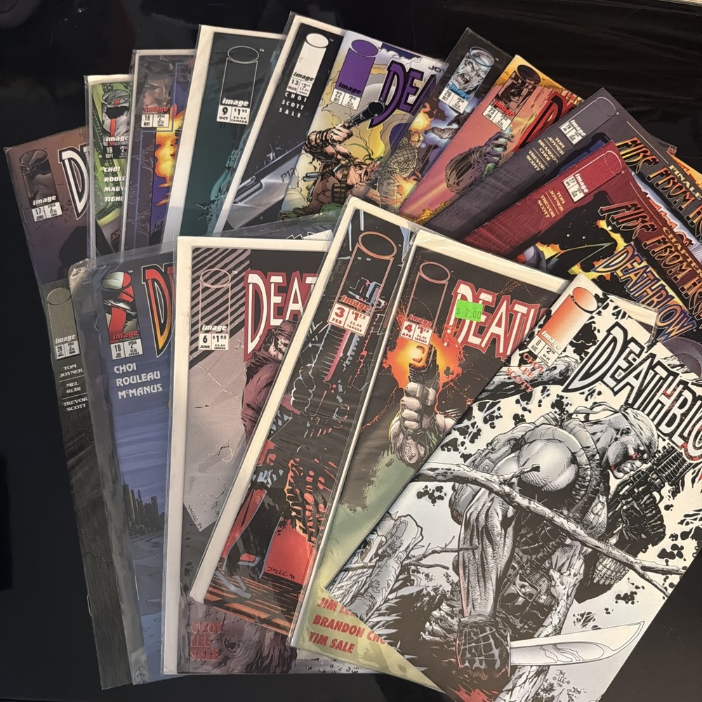 Deathblow 20 Issue Comic Lot Image Comics 1993